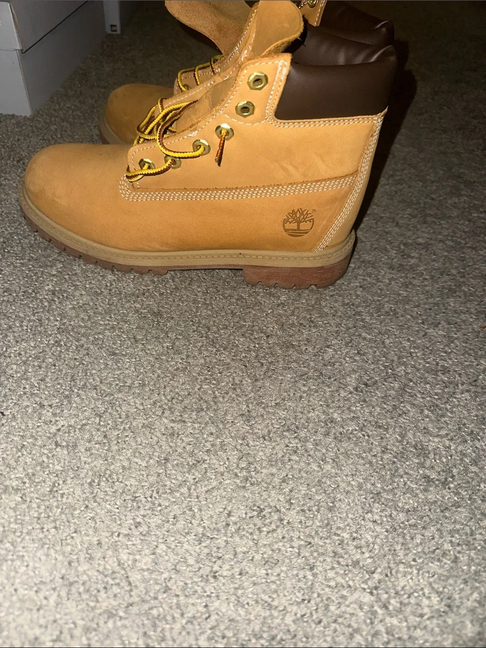 Timberland Kids Wheat Lace-Up Waterproof Boots